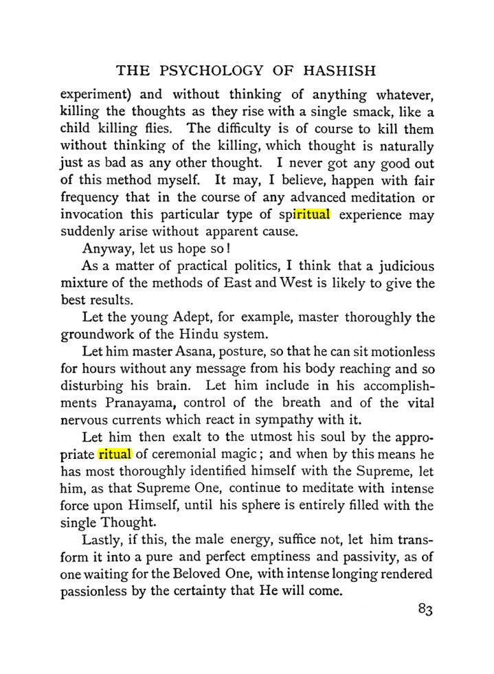 Original scan of The Equinox (Volume I, Number II), PDF page 93