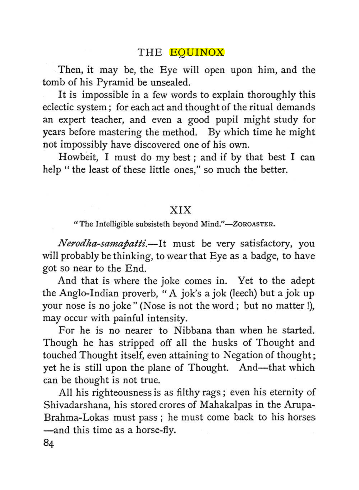 Original scan of The Equinox (Volume I, Number II), PDF page 94