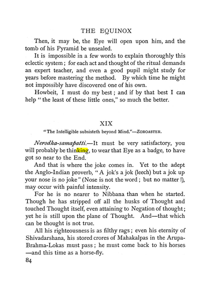 Original scan of The Equinox (Volume I, Number II), PDF page 94
