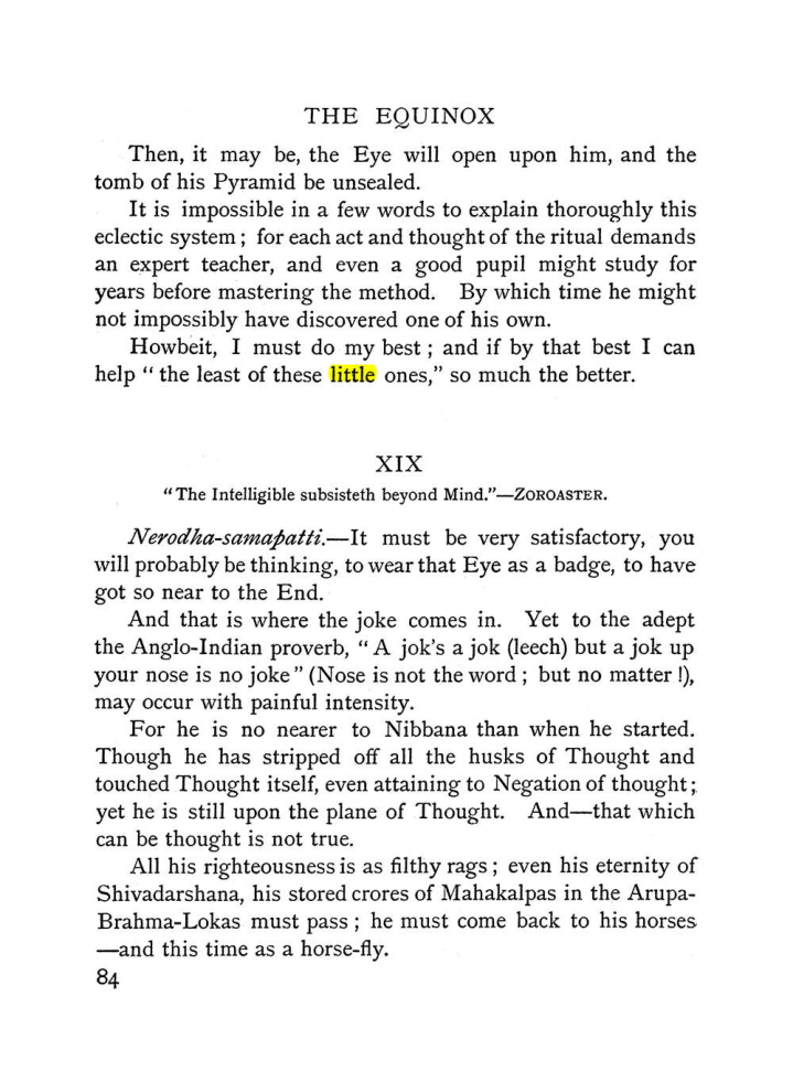 Original scan of The Equinox (Volume I, Number II), PDF page 94