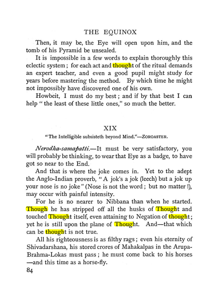 Original scan of The Equinox (Volume I, Number II), PDF page 94
