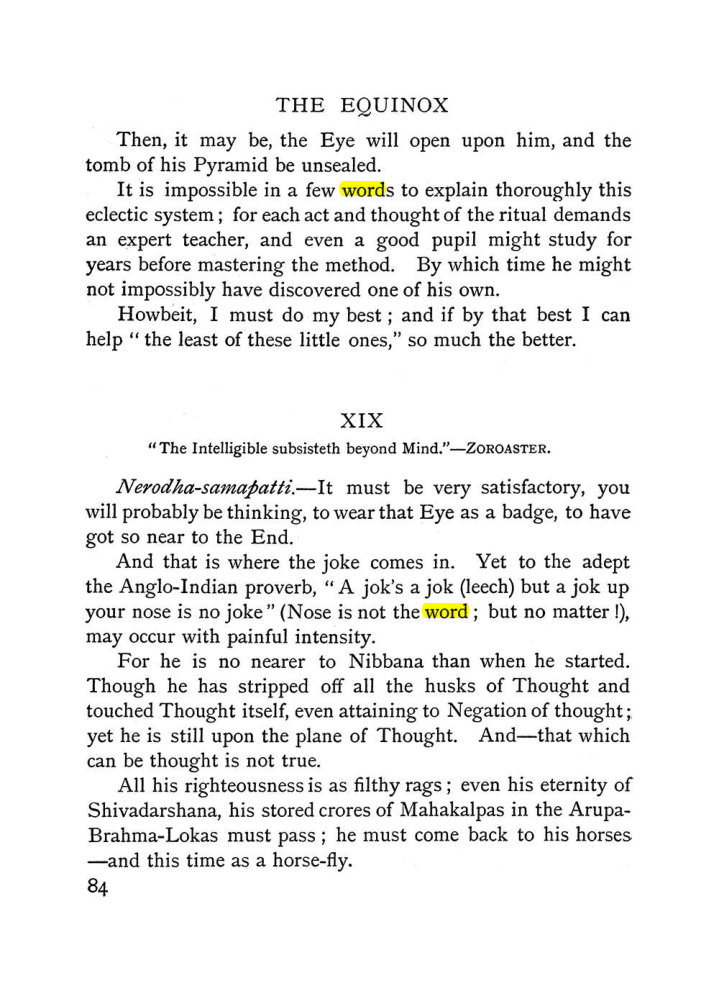 Original scan of The Equinox (Volume I, Number II), PDF page 94