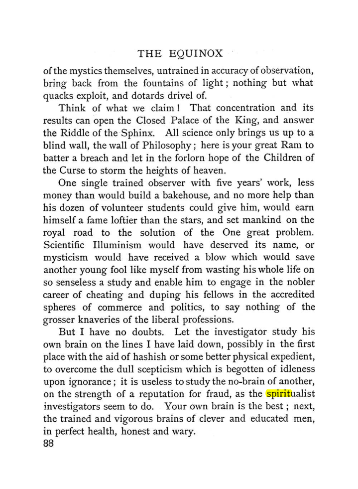 Original scan of The Equinox (Volume I, Number II), PDF page 98