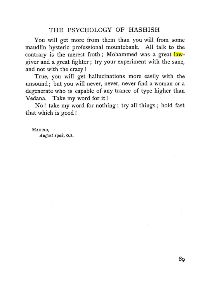 Original scan of The Equinox (Volume I, Number II), PDF page 99