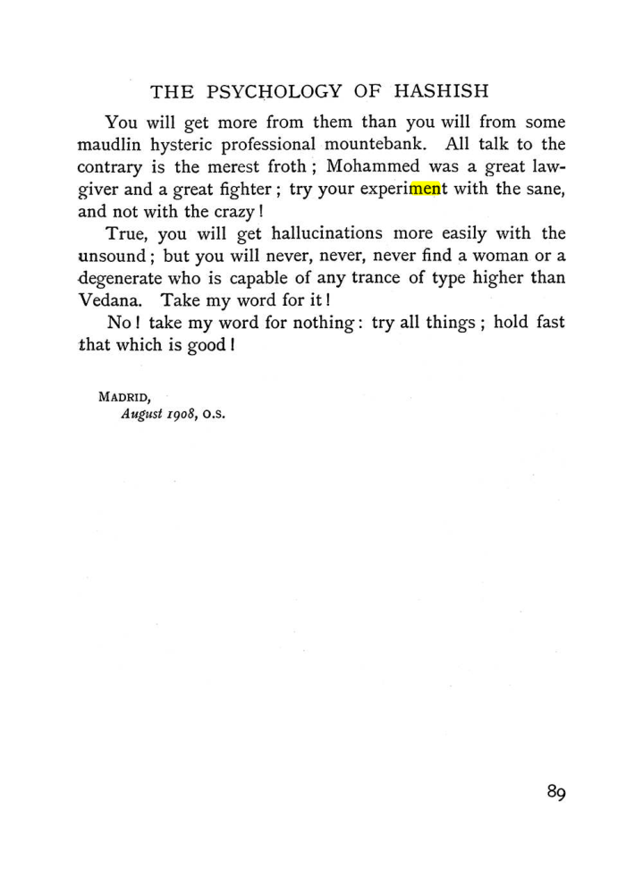 Original scan of The Equinox (Volume I, Number II), PDF page 99