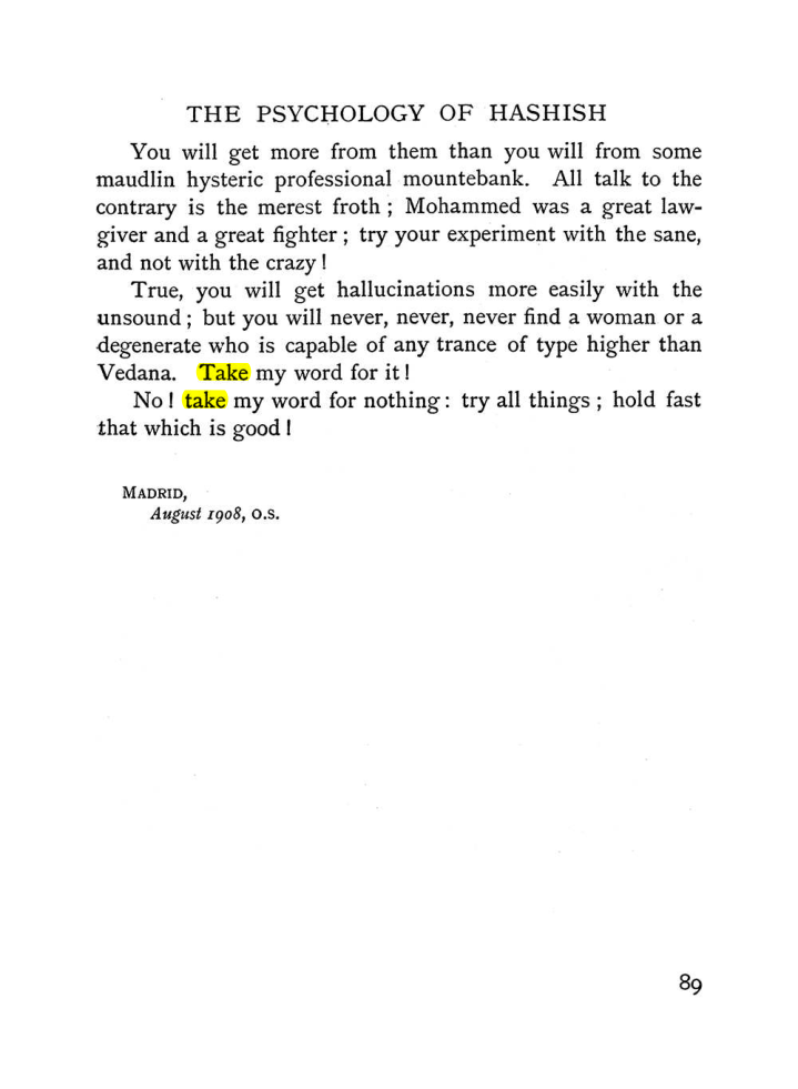 Original scan of The Equinox (Volume I, Number II), PDF page 99