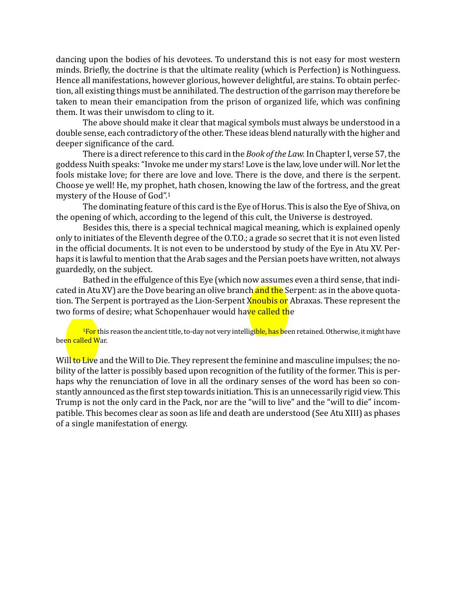 Original scan of The Book of Thoth, PDF page 100