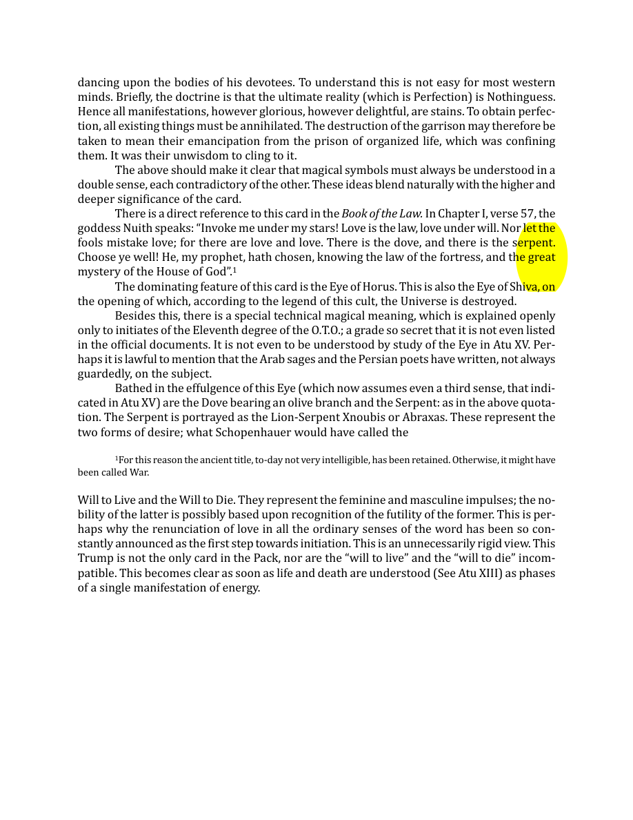 Original scan of The Book of Thoth, PDF page 100