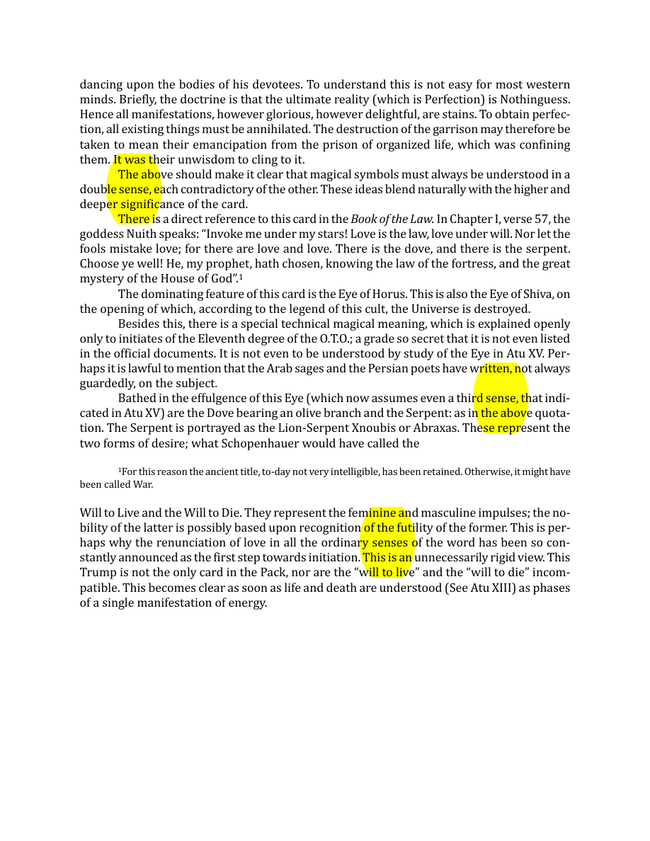 Original scan of The Book of Thoth, PDF page 100