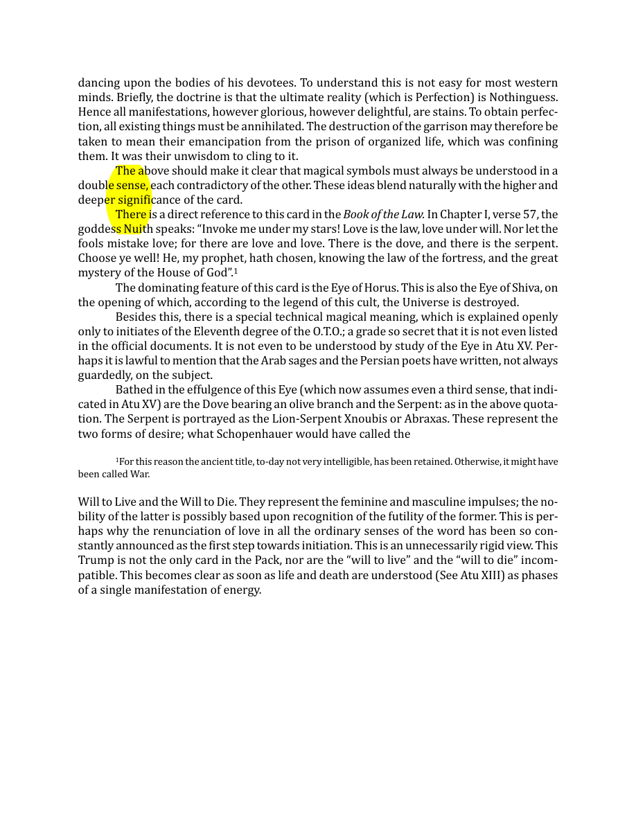 Original scan of The Book of Thoth, PDF page 100