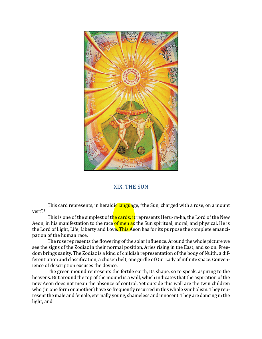 Original scan of The Book of Thoth, PDF page 106