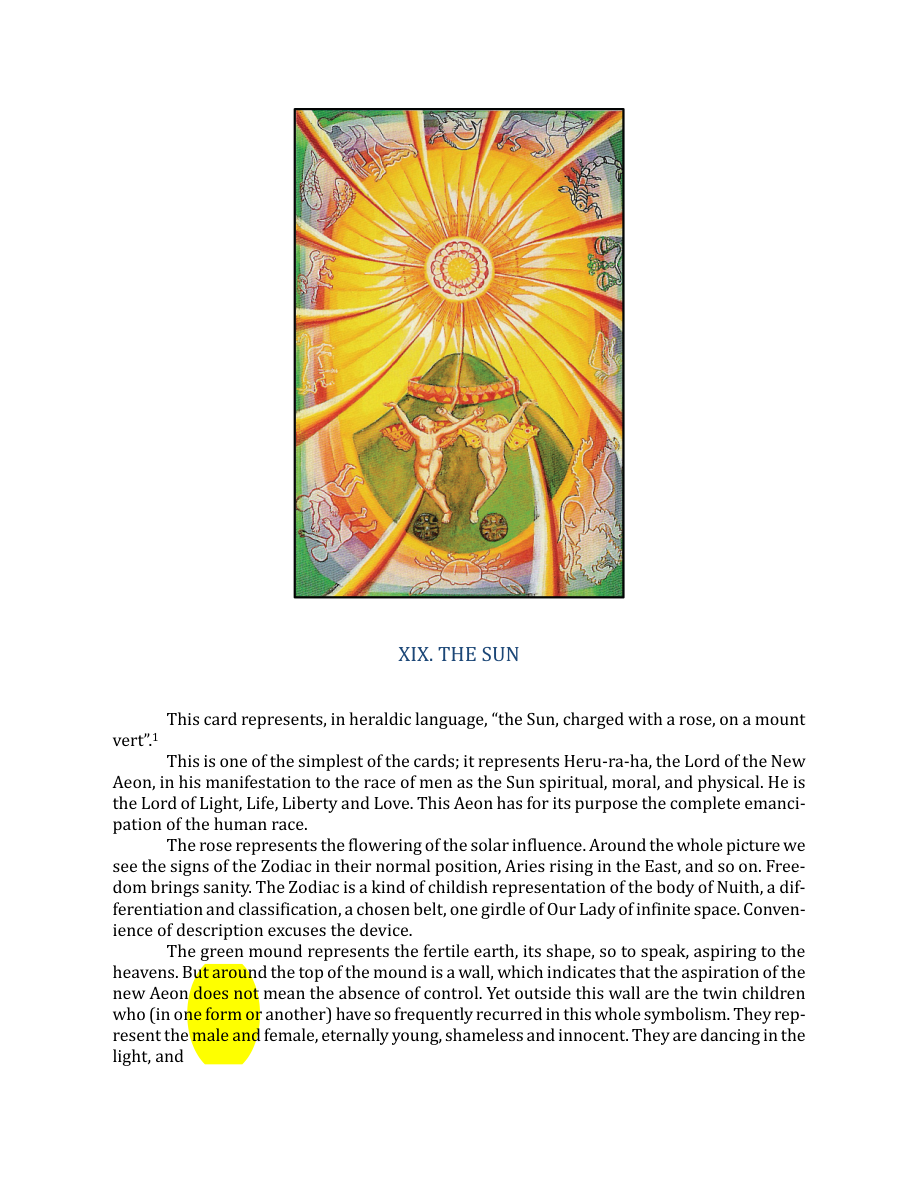 Original scan of The Book of Thoth, PDF page 106