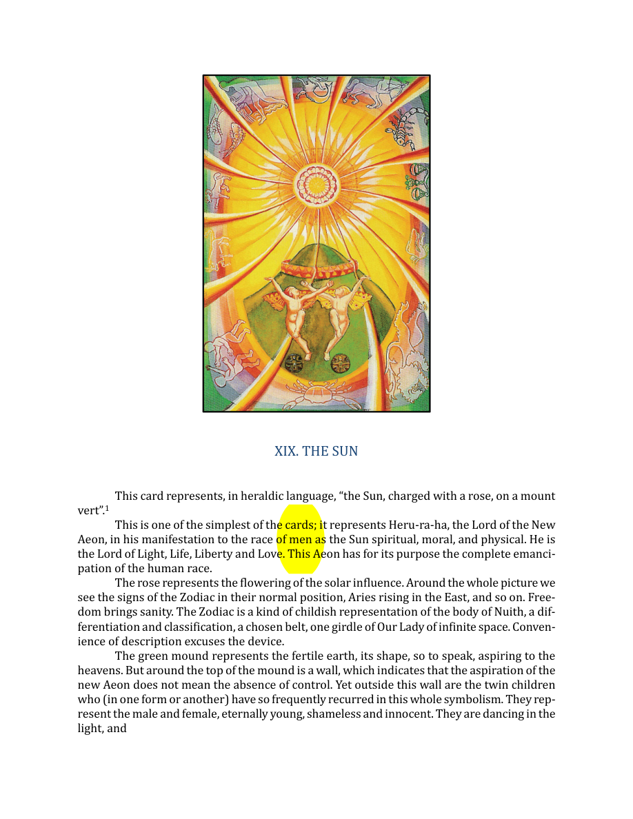Original scan of The Book of Thoth, PDF page 106