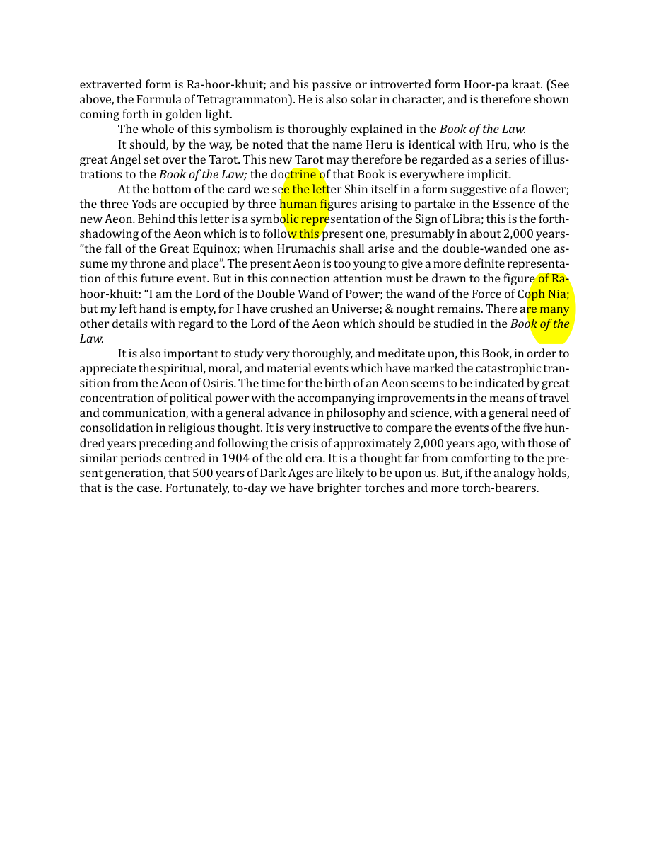 Original scan of The Book of Thoth, PDF page 109