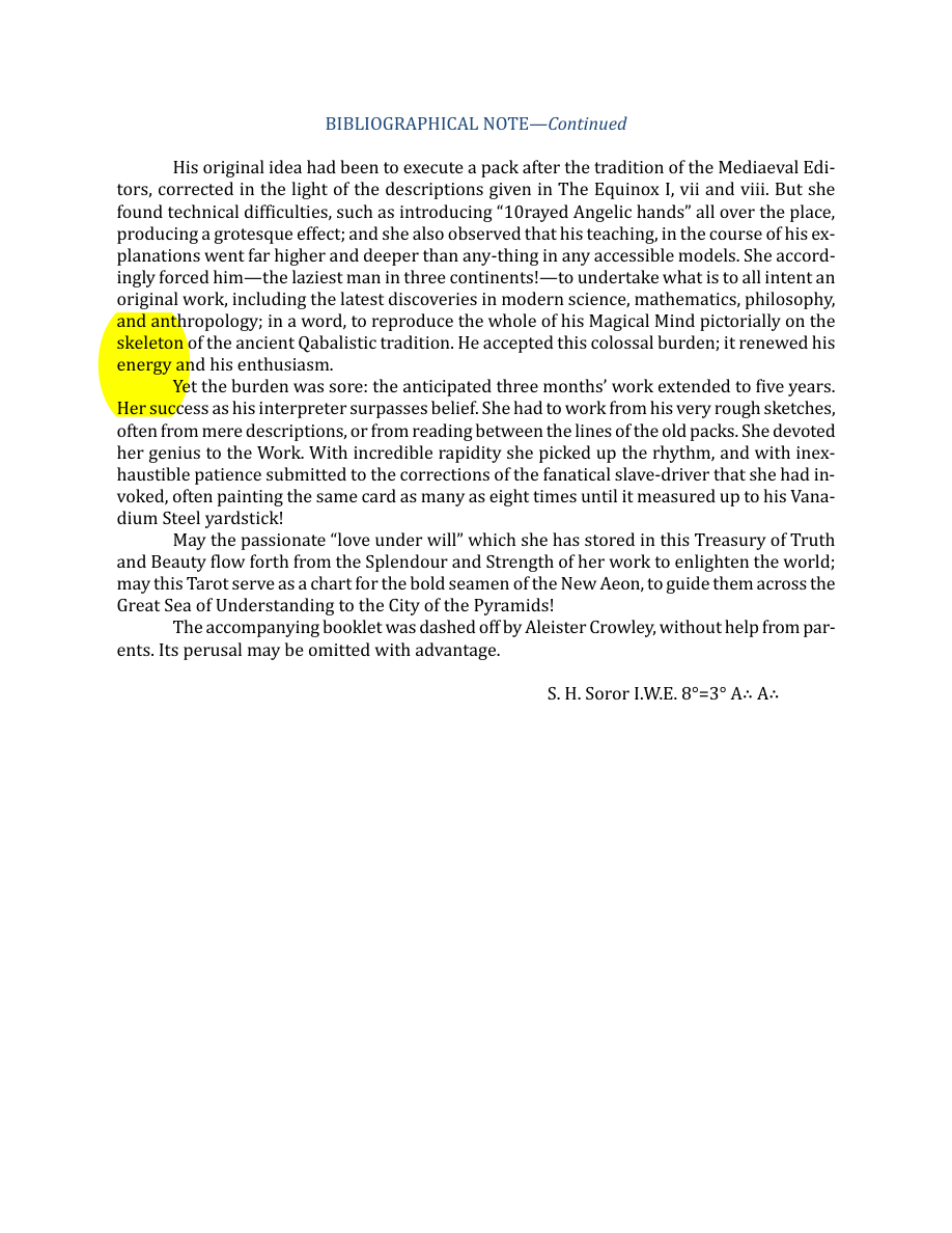 Original scan of The Book of Thoth, PDF page 11