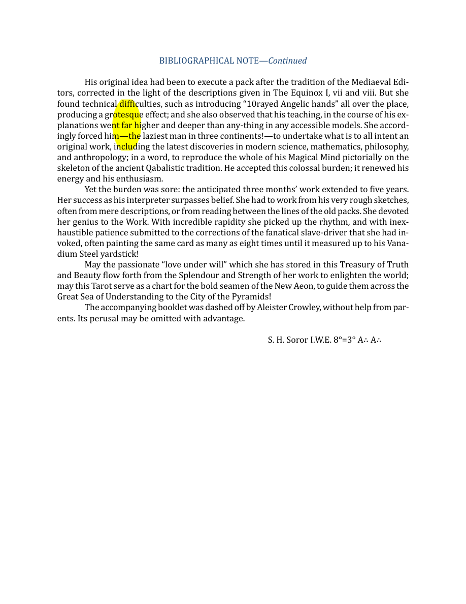 Original scan of The Book of Thoth, PDF page 11