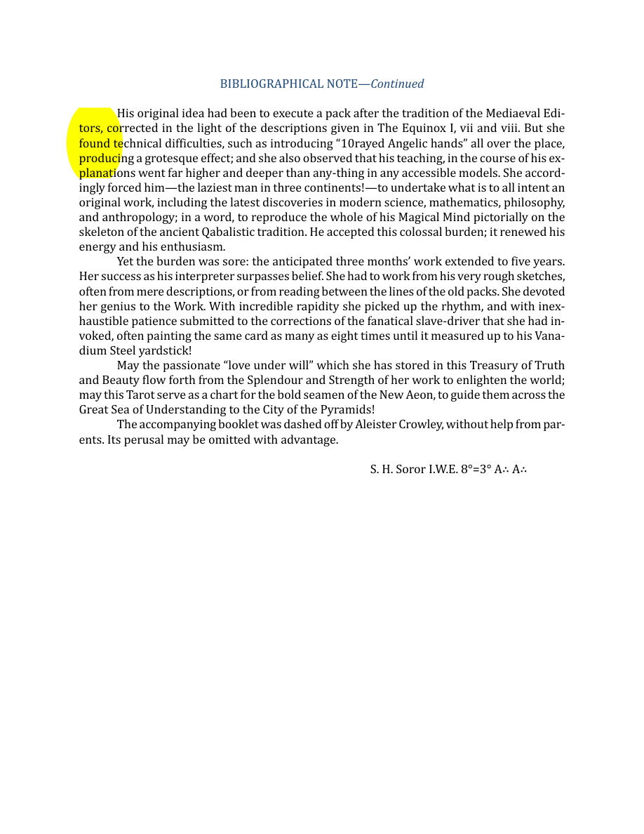 Original scan of The Book of Thoth, PDF page 11