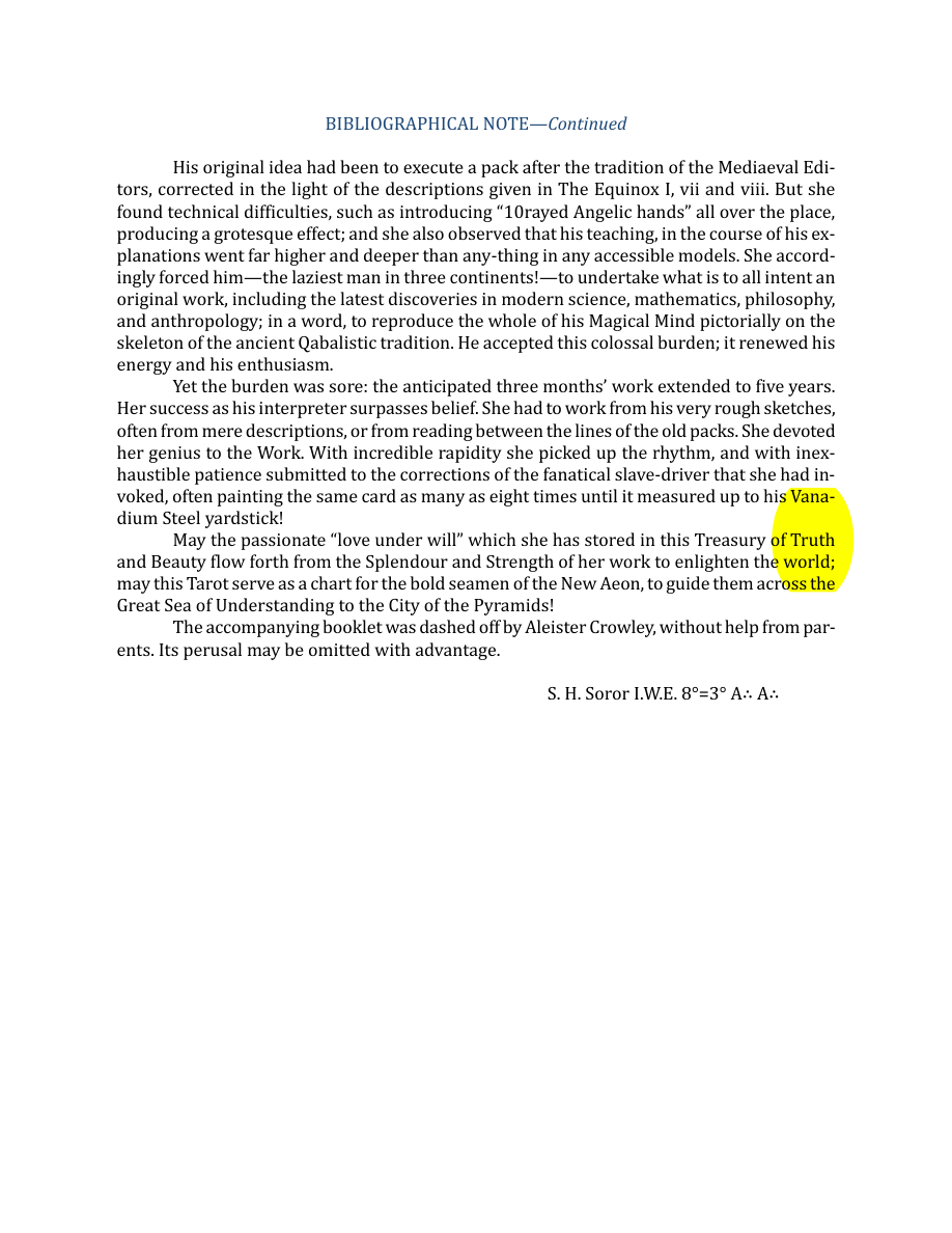 Original scan of The Book of Thoth, PDF page 11