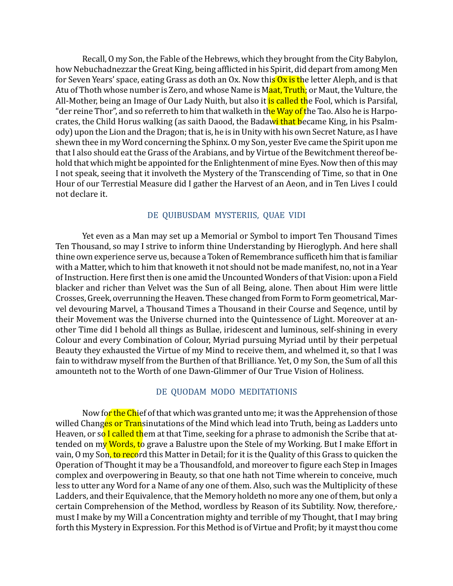 Original scan of The Book of Thoth, PDF page 118