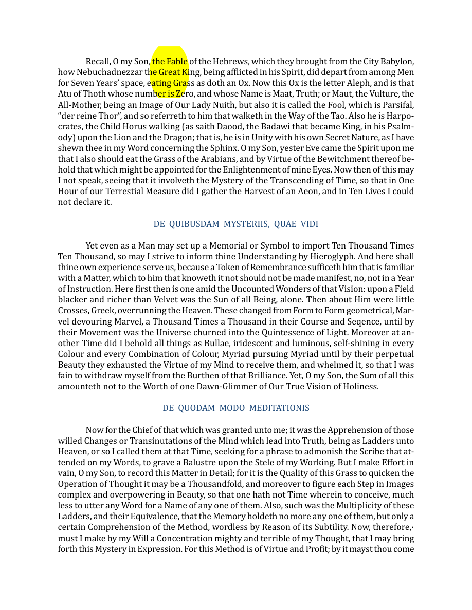 Original scan of The Book of Thoth, PDF page 118