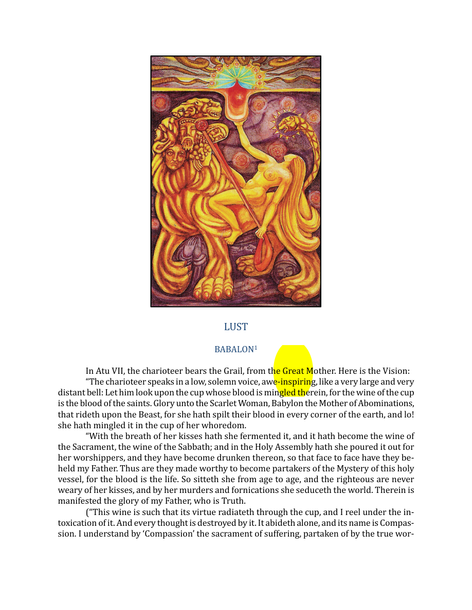 Original scan of The Book of Thoth, PDF page 129