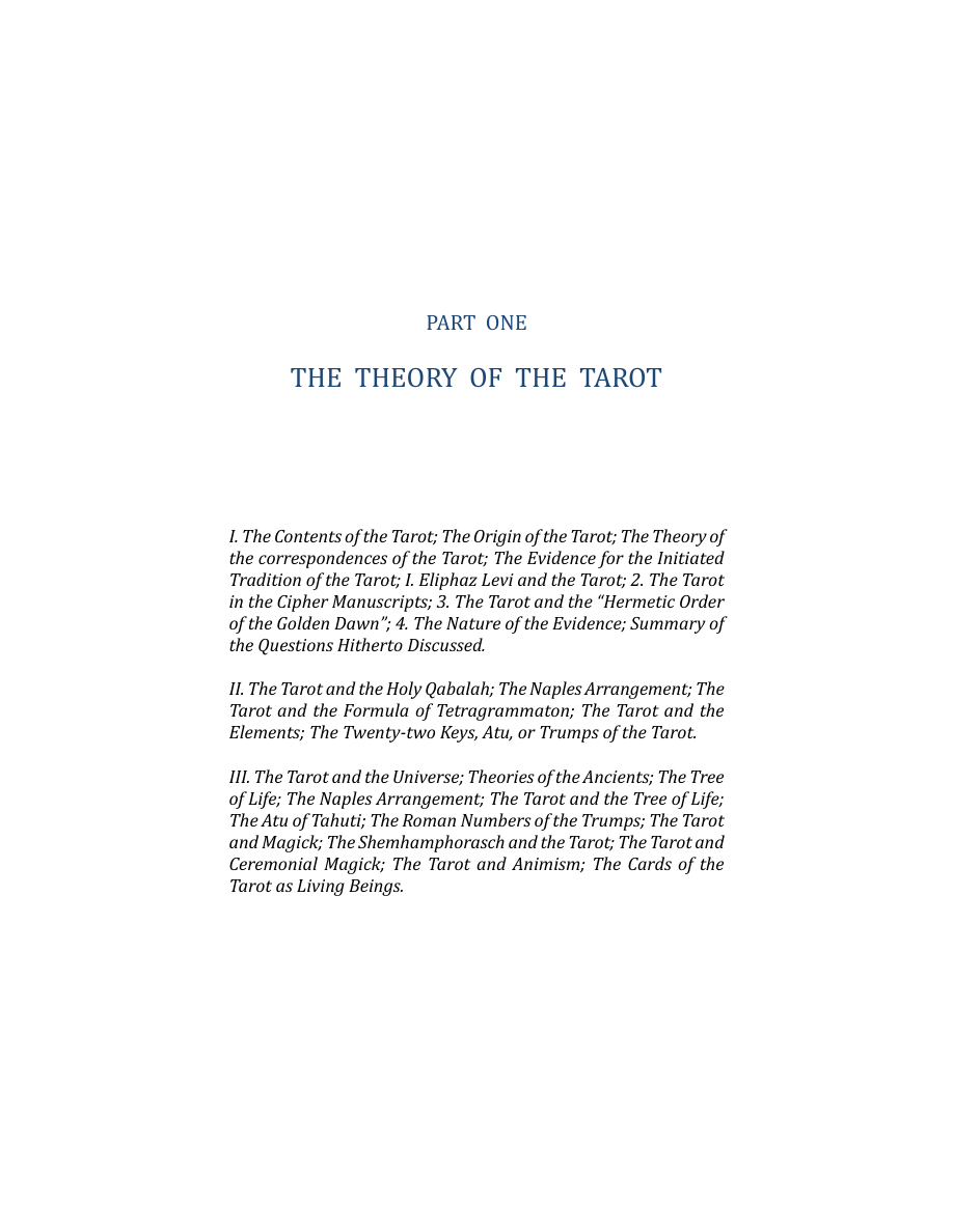Original scan of The Book of Thoth, PDF page 13