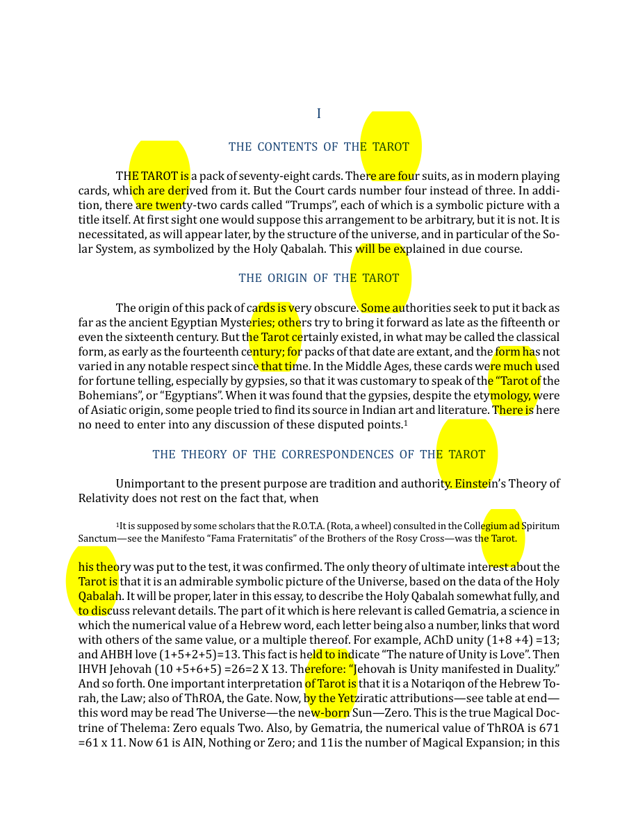 Original scan of The Book of Thoth, PDF page 14