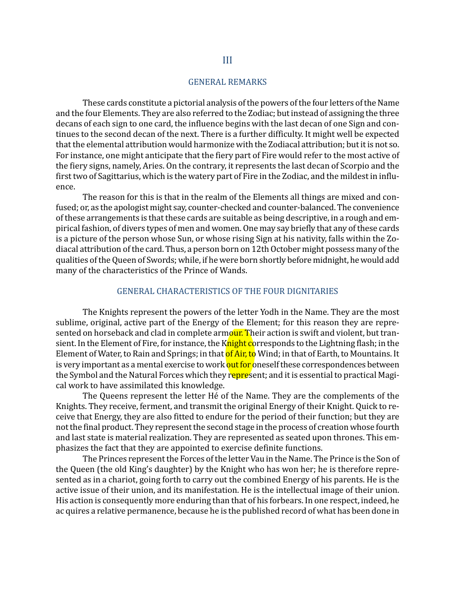 Original scan of The Book of Thoth, PDF page 140