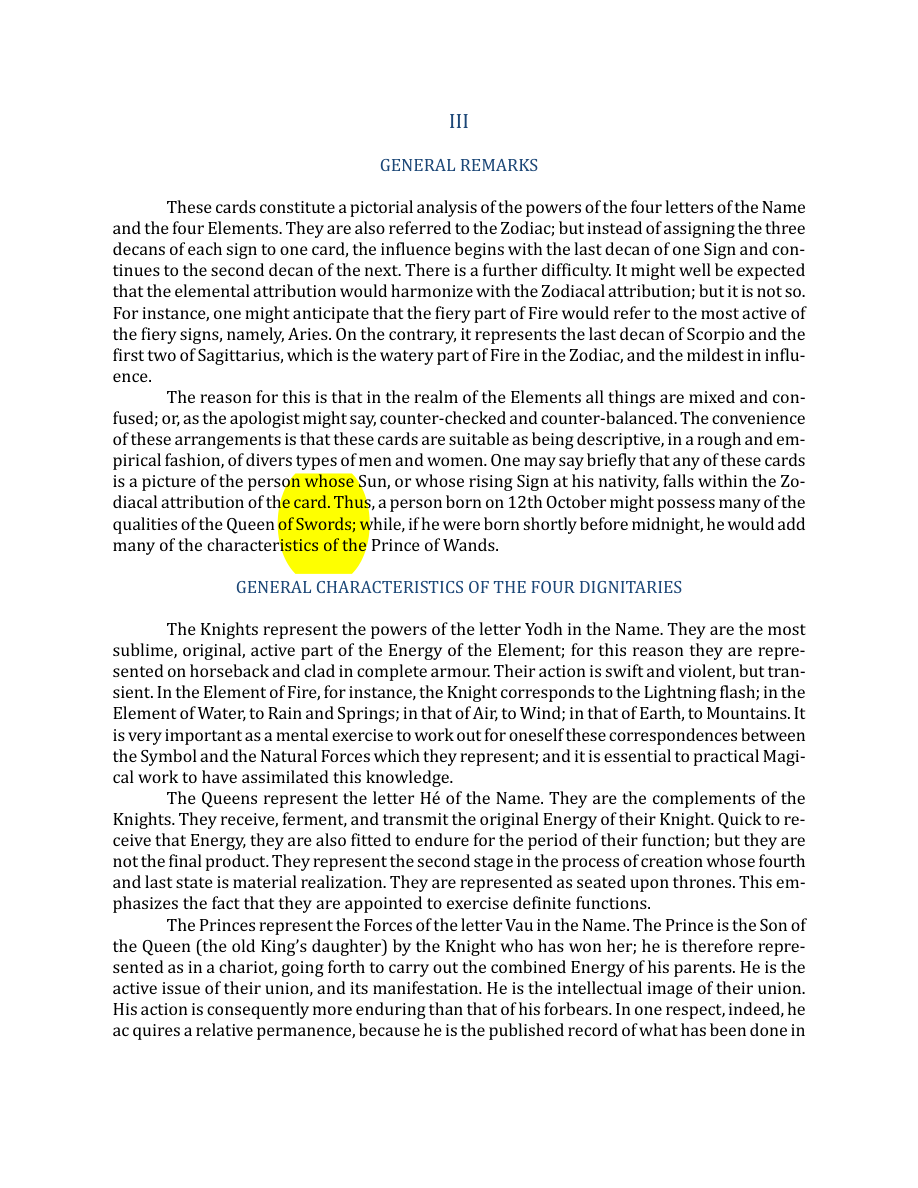 Original scan of The Book of Thoth, PDF page 140
