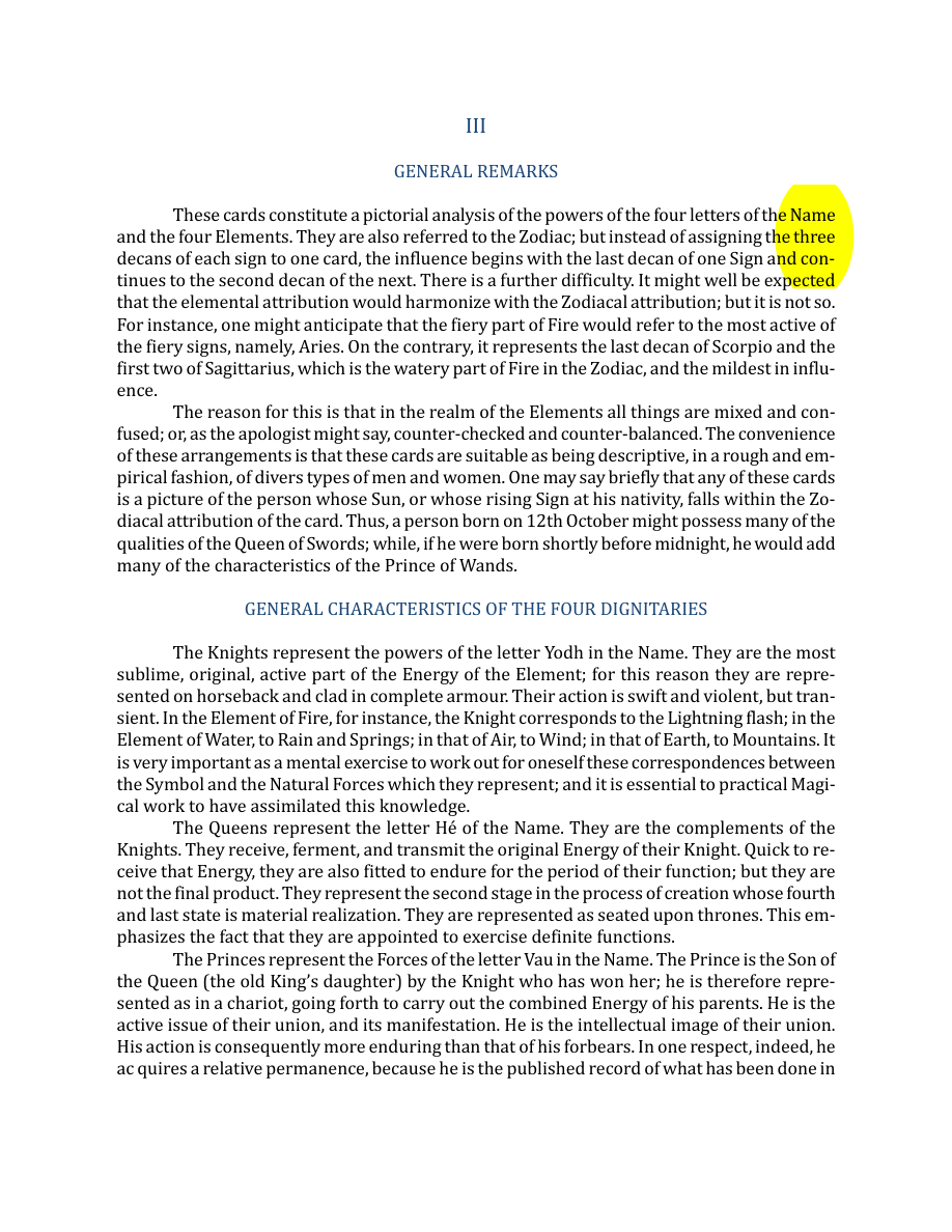 Original scan of The Book of Thoth, PDF page 140