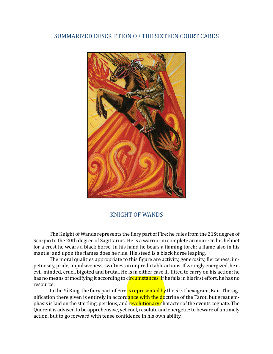 Original scan of The Book of Thoth, PDF page 142