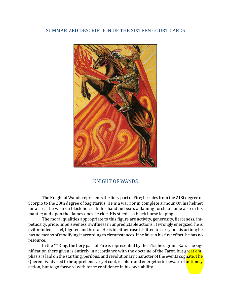 Original scan of The Book of Thoth, PDF page 142