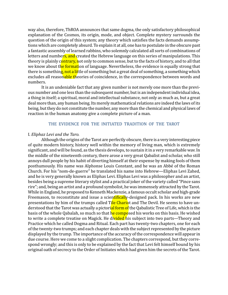 Original scan of The Book of Thoth, PDF page 15