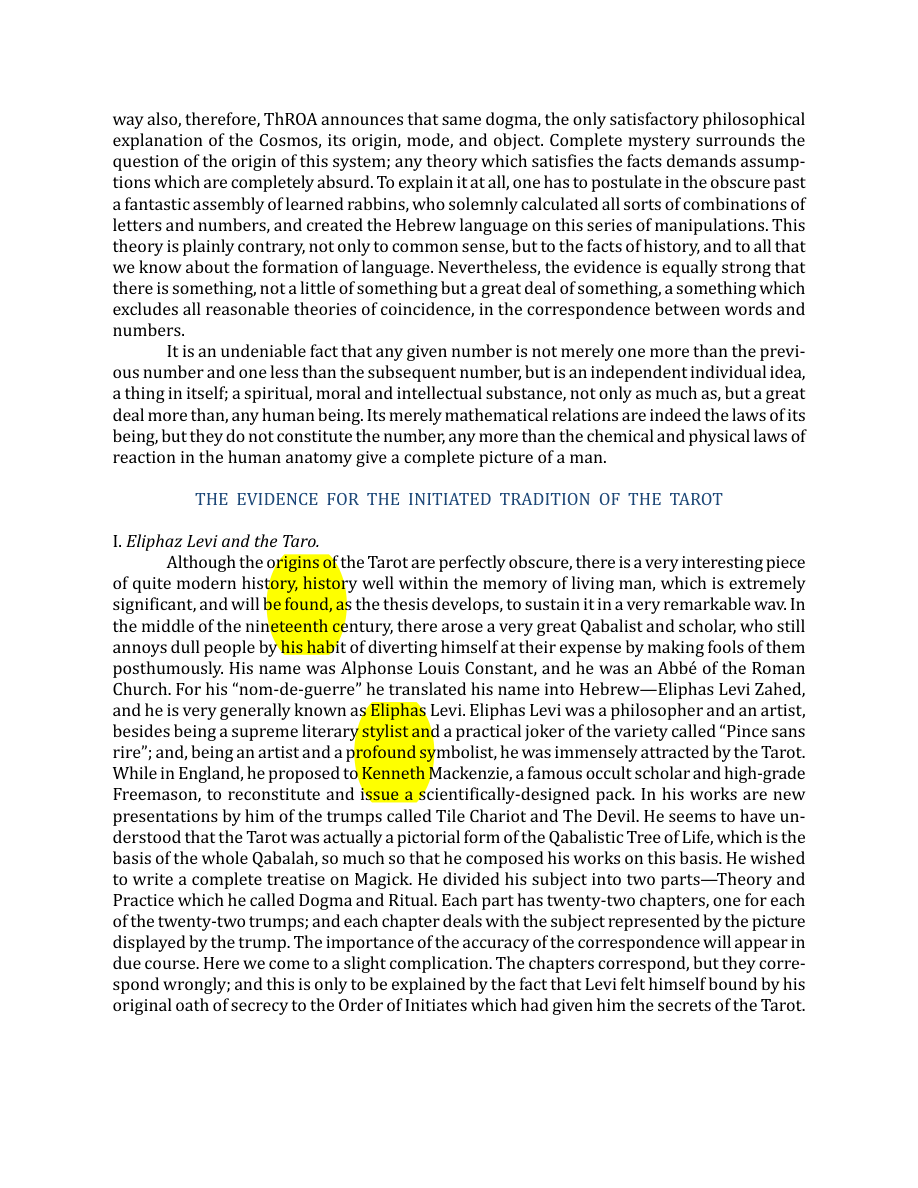 Original scan of The Book of Thoth, PDF page 15