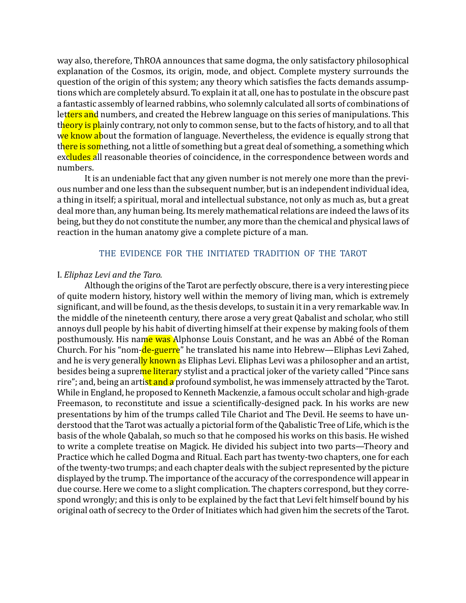 Original scan of The Book of Thoth, PDF page 15