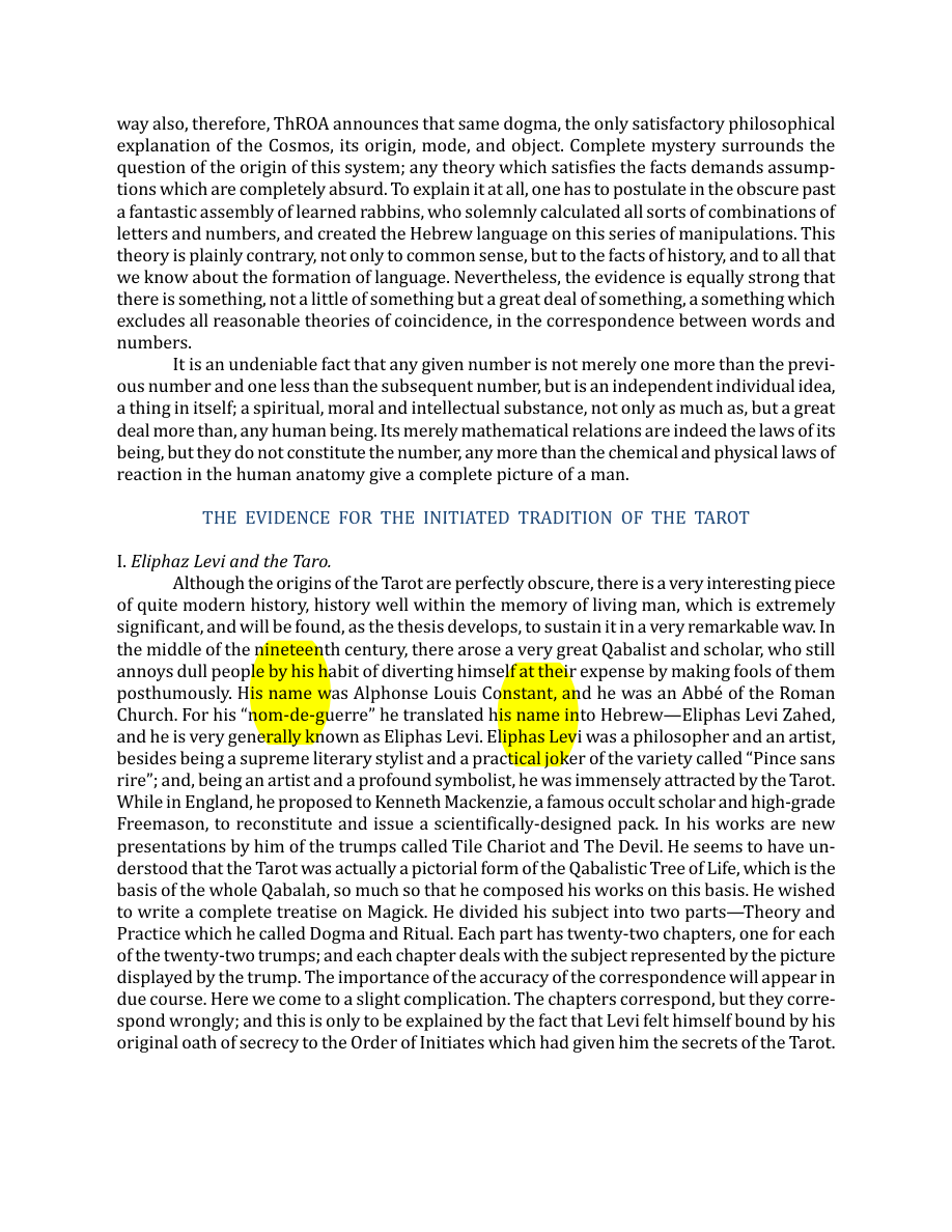 Original scan of The Book of Thoth, PDF page 15