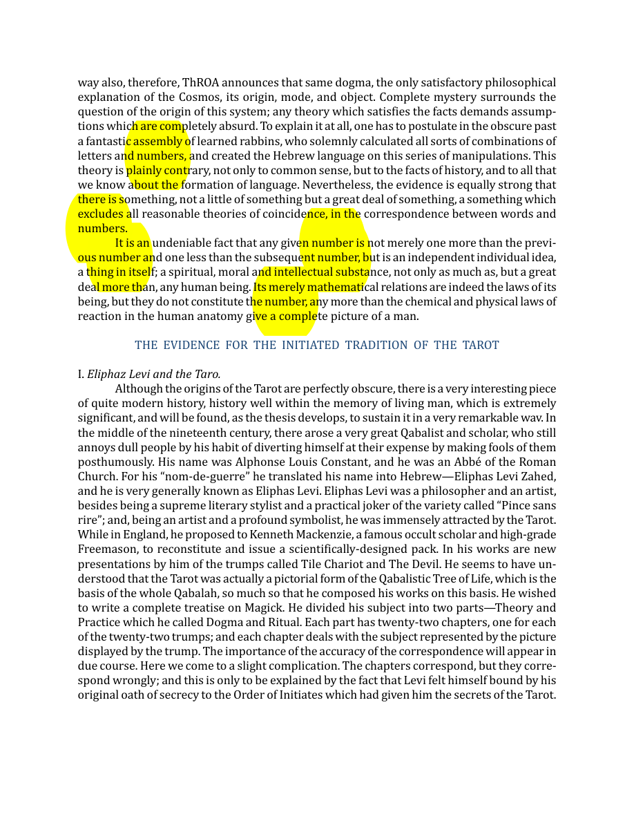 Original scan of The Book of Thoth, PDF page 15