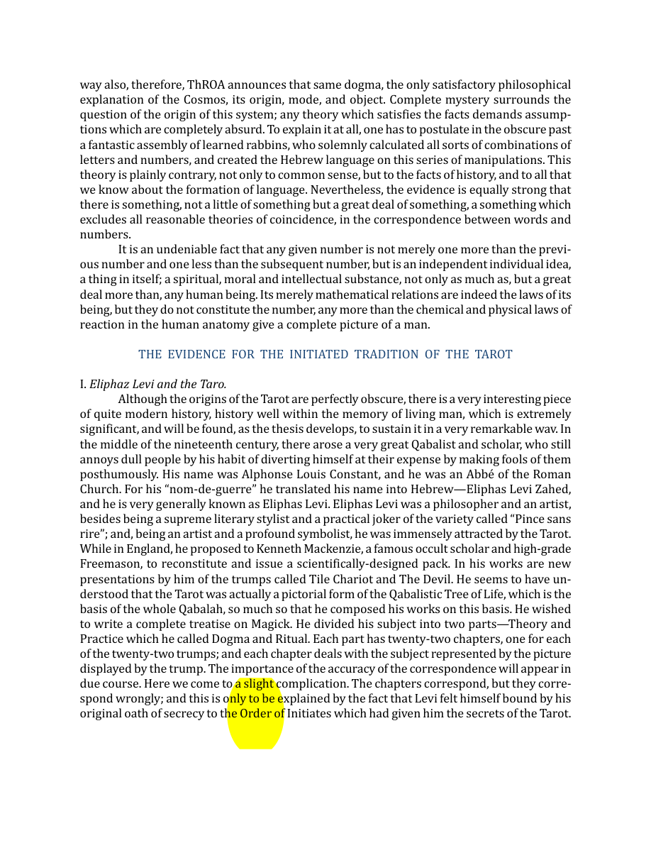 Original scan of The Book of Thoth, PDF page 15