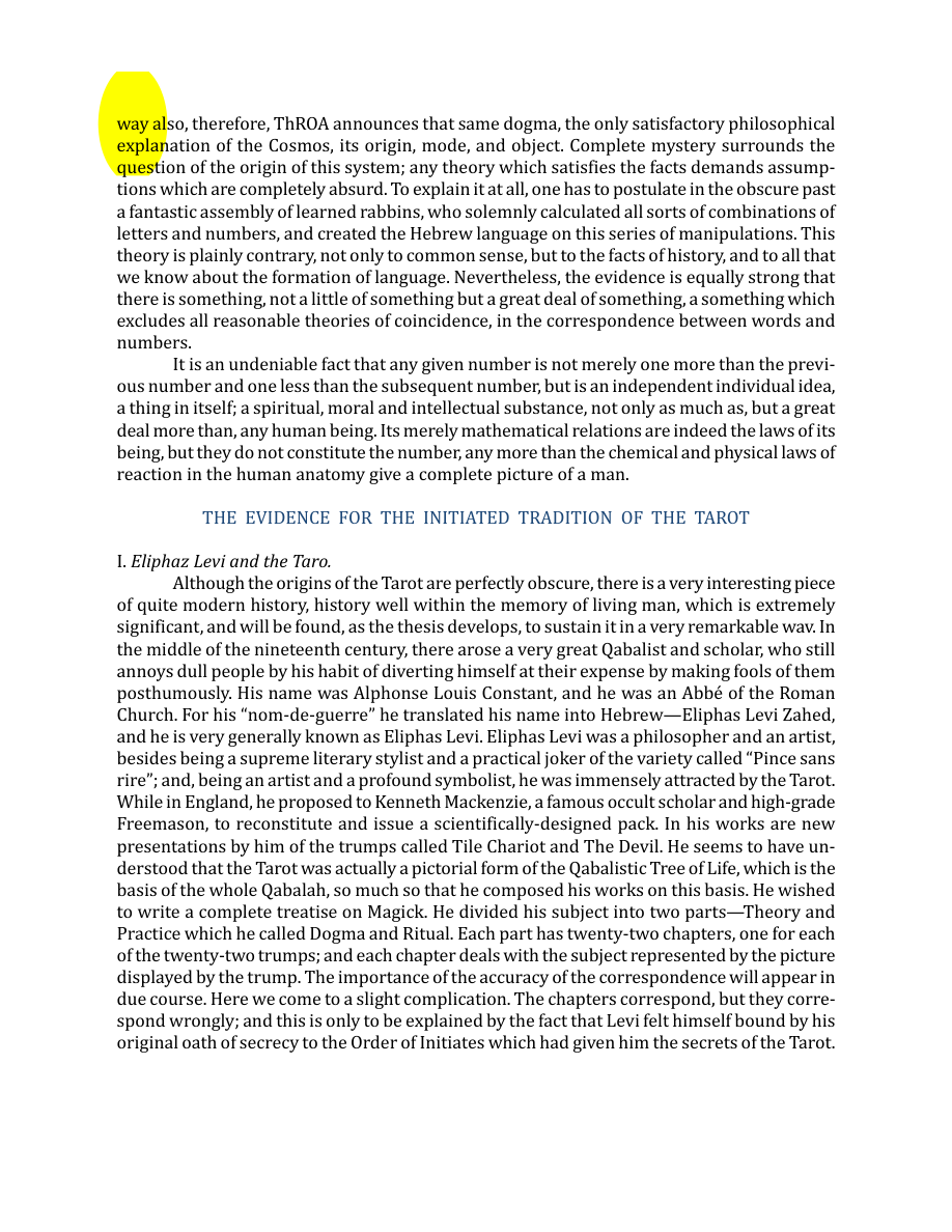 Original scan of The Book of Thoth, PDF page 15