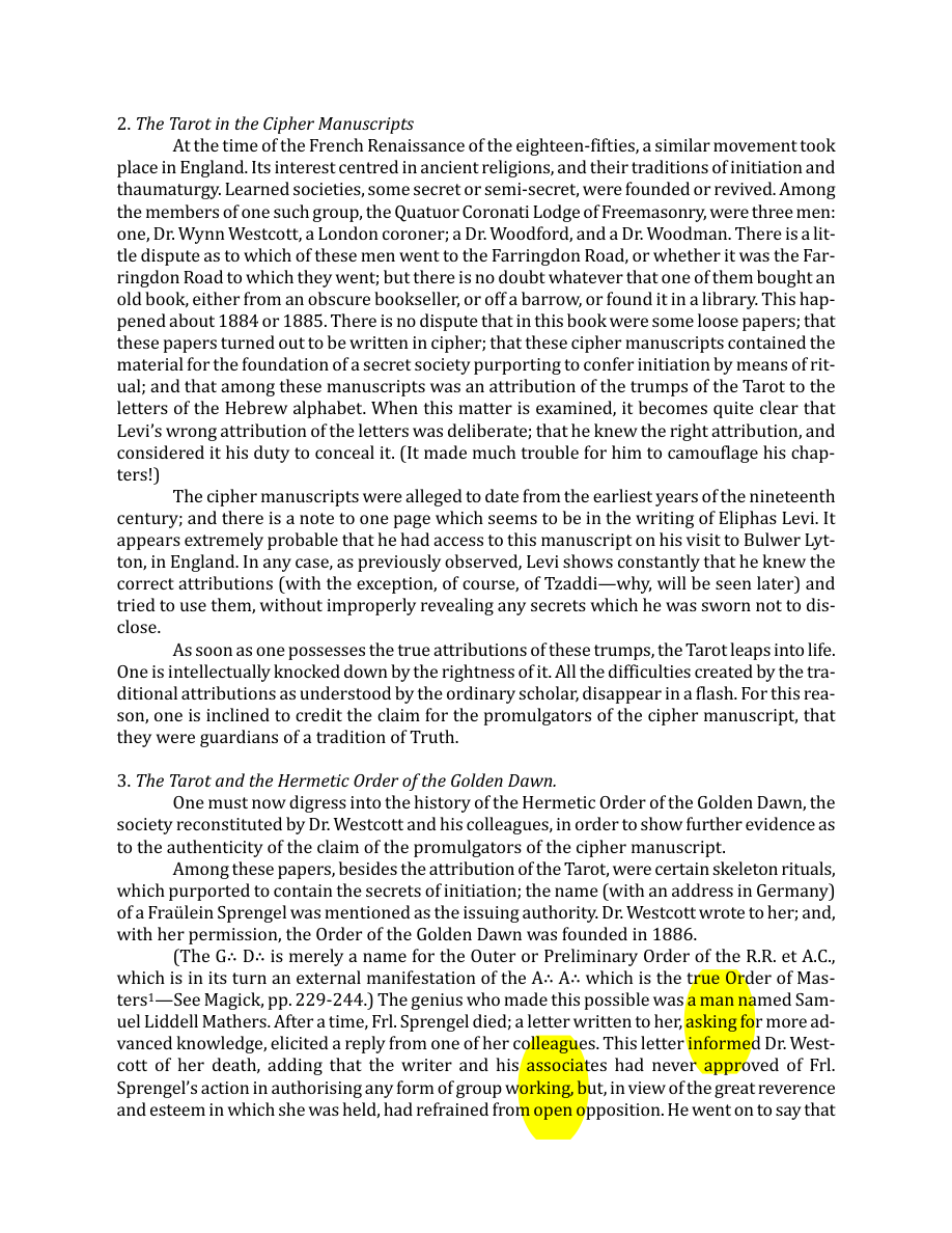 Original scan of The Book of Thoth, PDF page 16