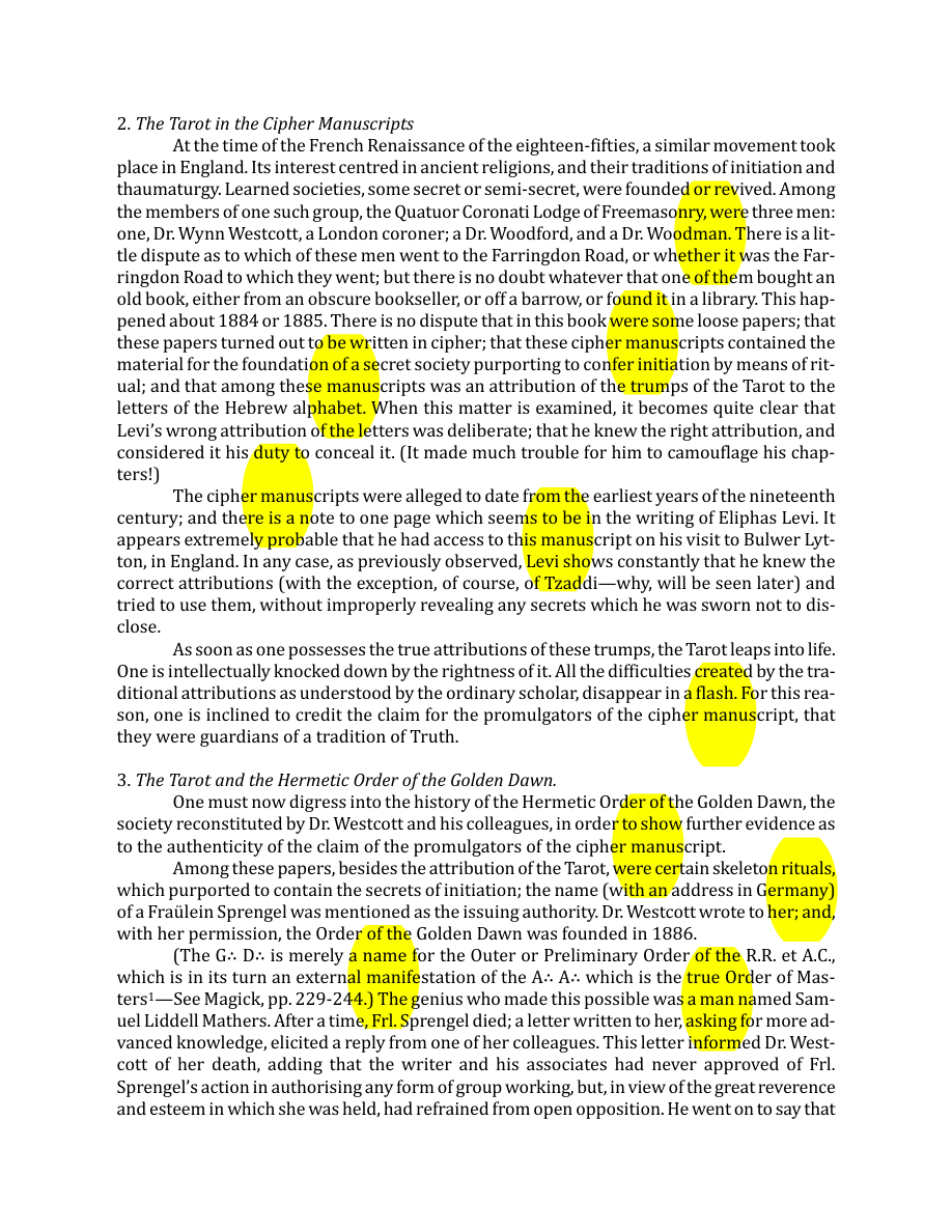 Original scan of The Book of Thoth, PDF page 16