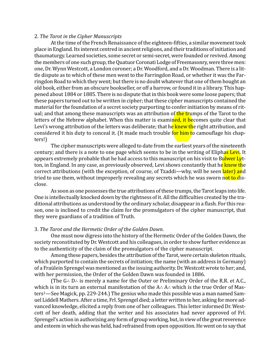 Original scan of The Book of Thoth, PDF page 16