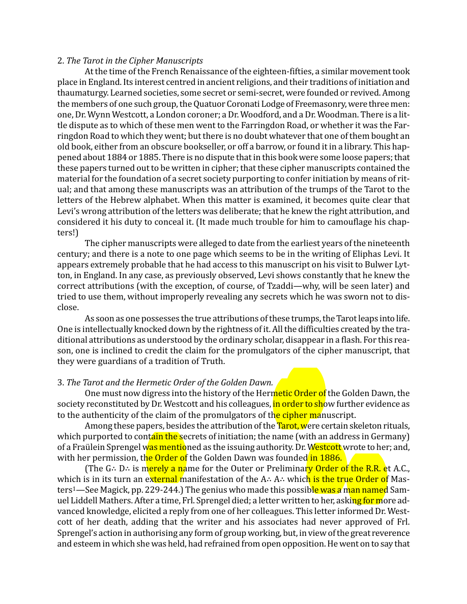 Original scan of The Book of Thoth, PDF page 16