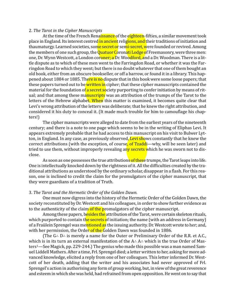 Original scan of The Book of Thoth, PDF page 16