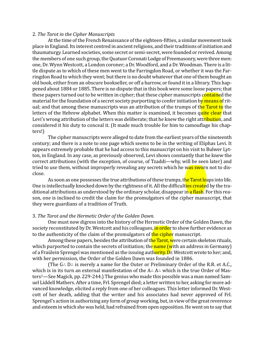 Original scan of The Book of Thoth, PDF page 16