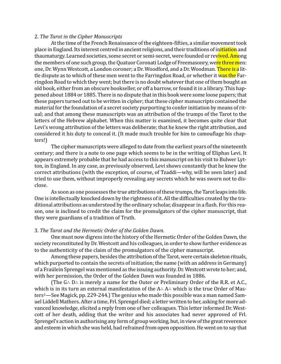 Original scan of The Book of Thoth, PDF page 16