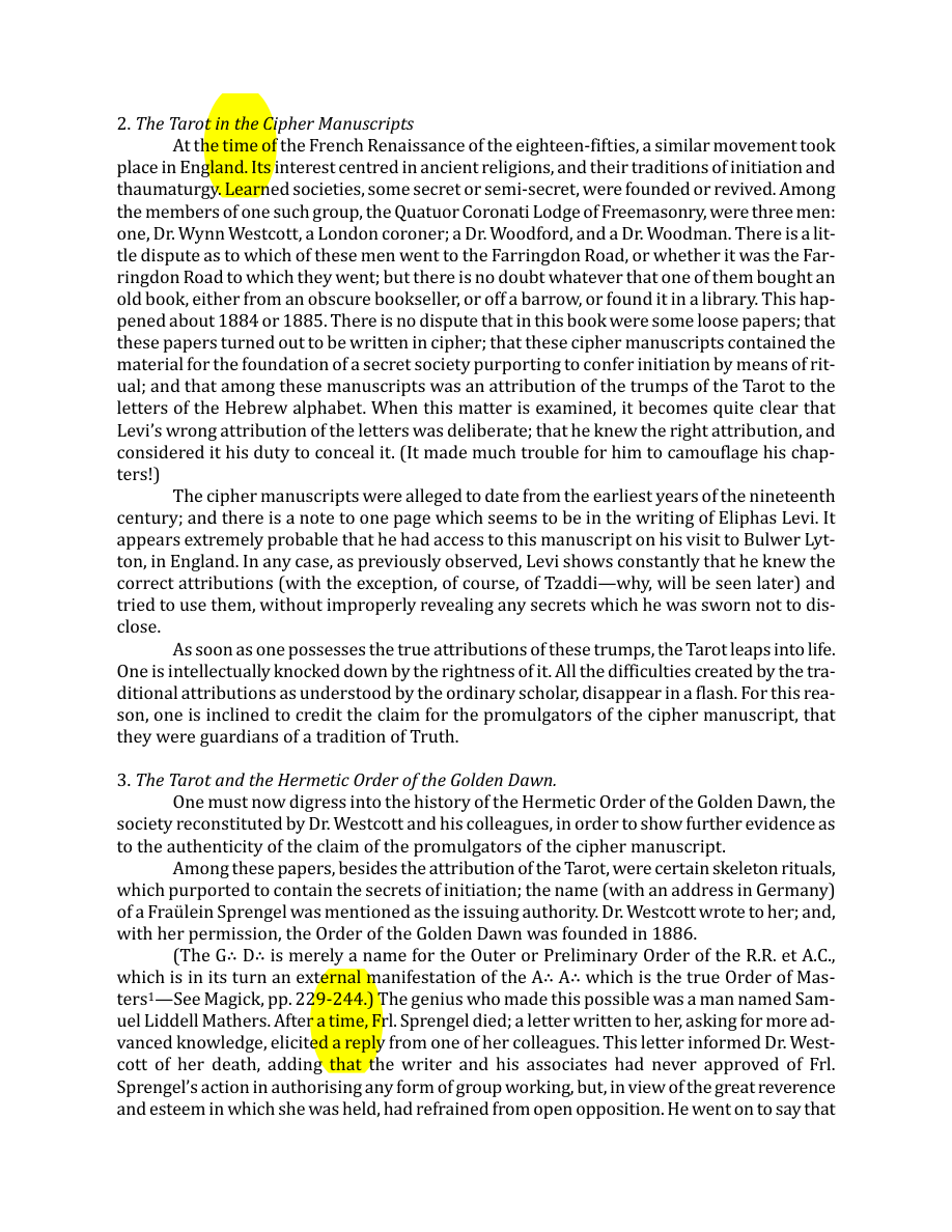 Original scan of The Book of Thoth, PDF page 16