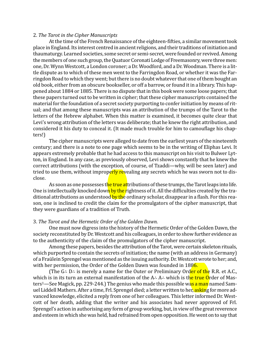 Original scan of The Book of Thoth, PDF page 16