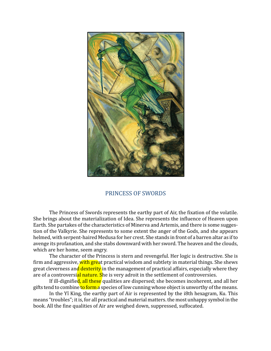 Original scan of The Book of Thoth, PDF page 164