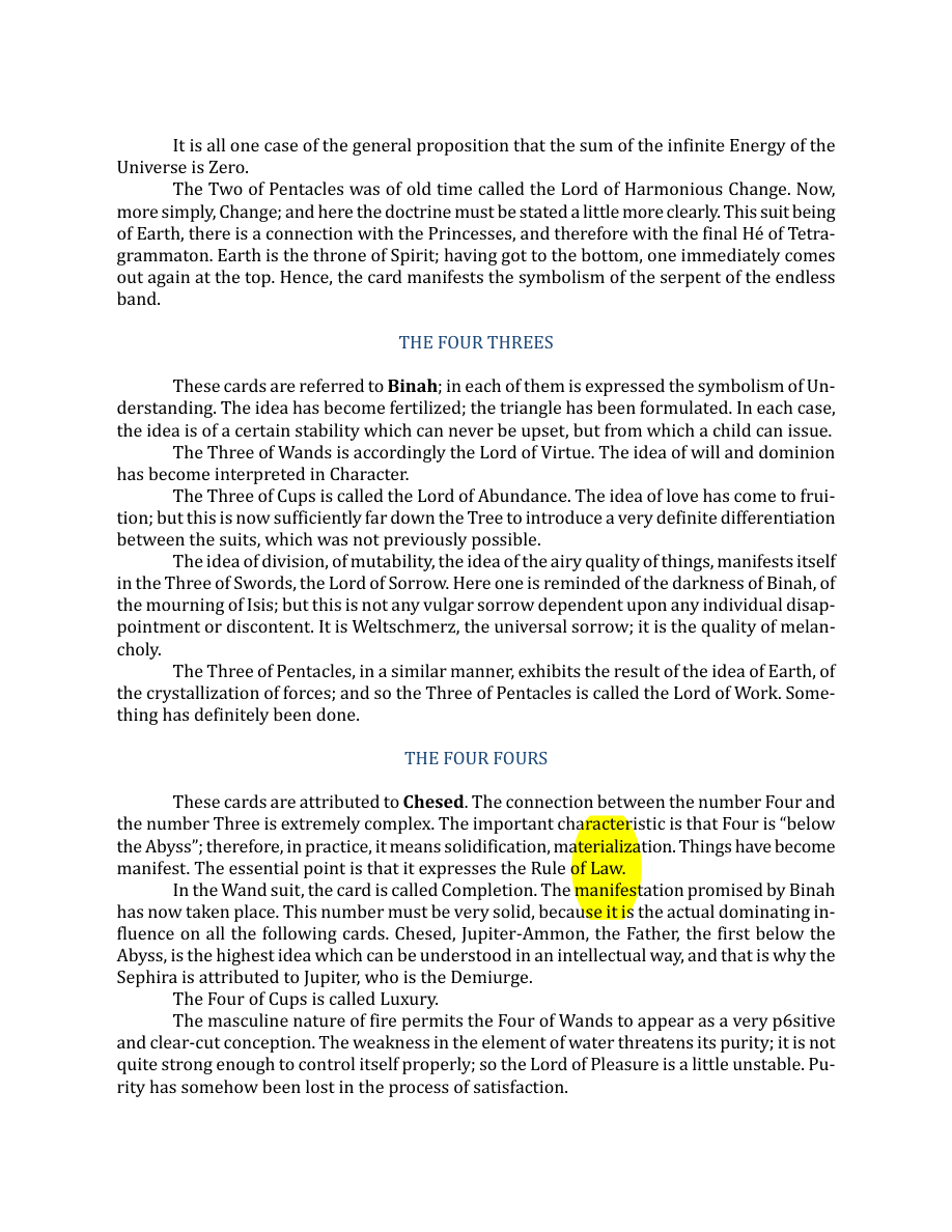 Original scan of The Book of Thoth, PDF page 177